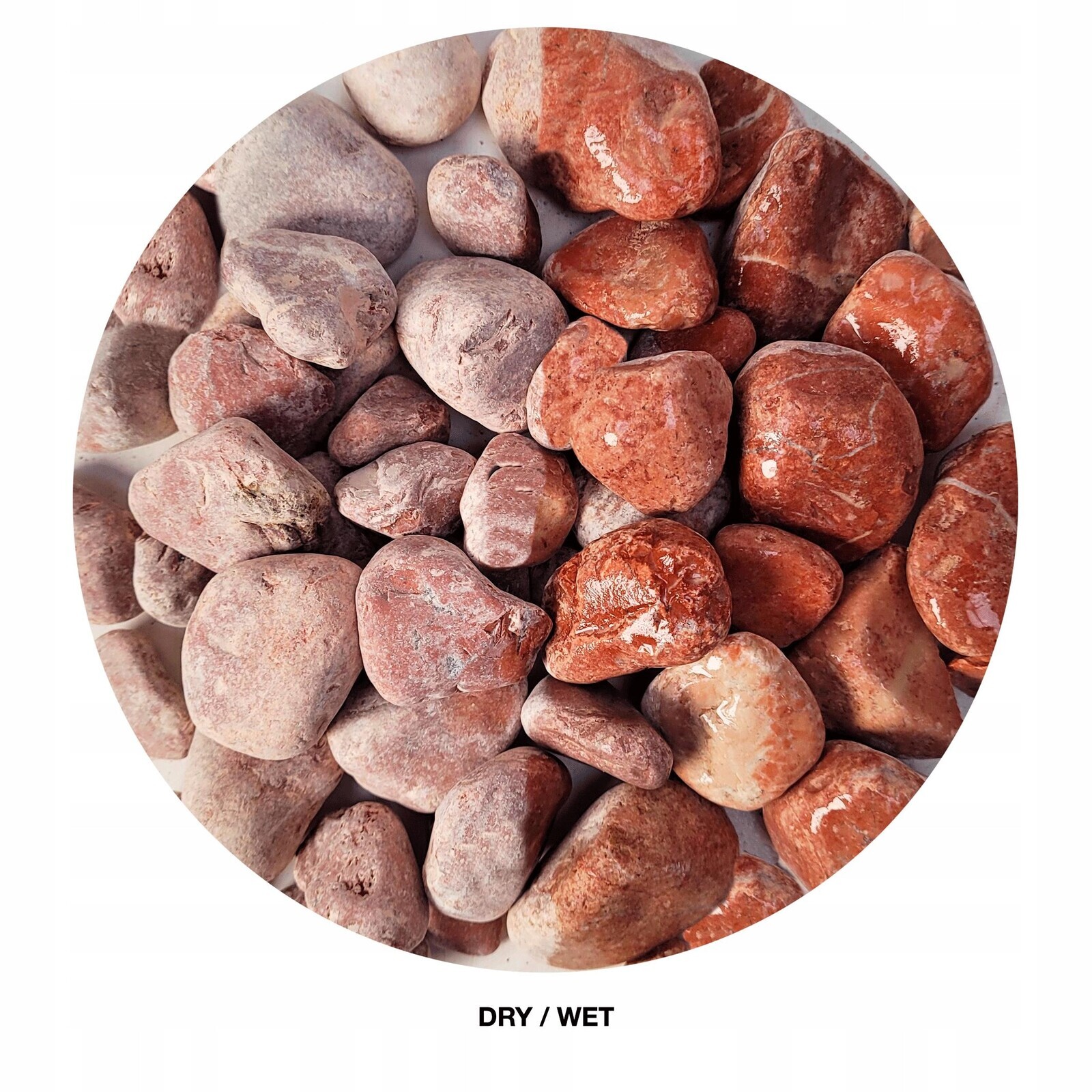 Přírodní Štěrk Inferno 15-40 MM 2 Kg Dekorativní Podlaha Pro Akvárium