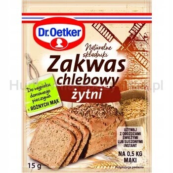 Dr.Oetker Žitný chlebový kvásek 15 g