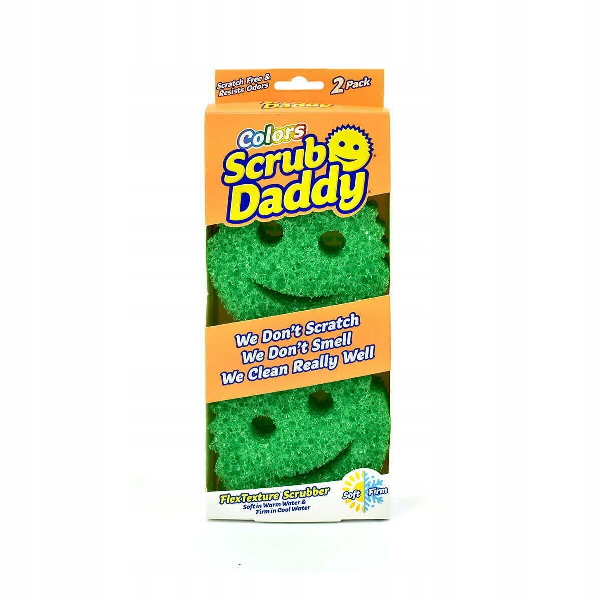 Scrub Daddy Kouzelná Houbička zelená 2 balení