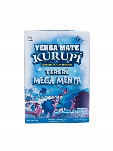 Kurupi Tereré Menta 0,5 kg