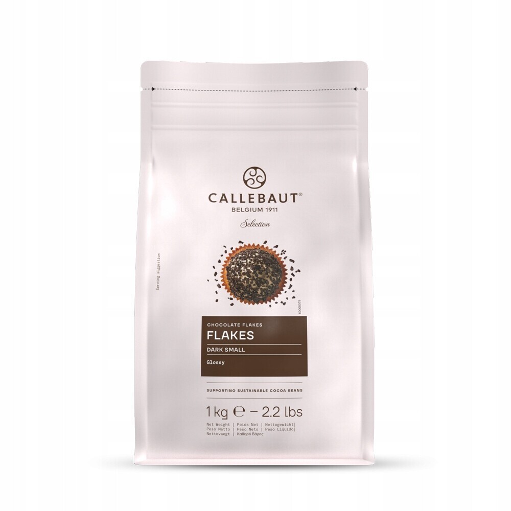 Callebaut Flakes splitters tmavé vločky malé 1 kg