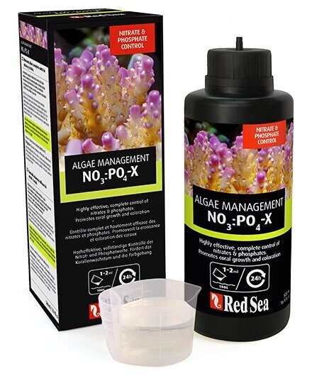 Red Sea NO3:PO4-X 500 ML Přípravek Reduktor Dusičnanů A Fosfátů NO3 PO4
