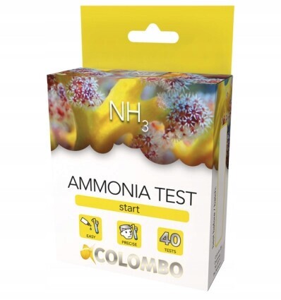 Colombo Mariánský Test Na Amoniak NH3 Pro Kapkové Mořské Akvárium