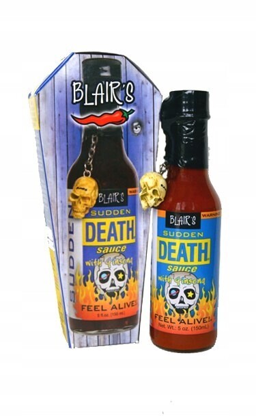 Ostrá omáčka Blair's Sudden Death od Habanero, klasika z Usa, 150 Ml
