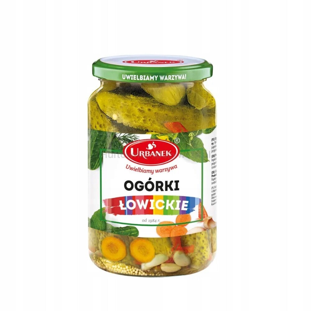 Rybářské okurky 680 g/380 g Urbanek