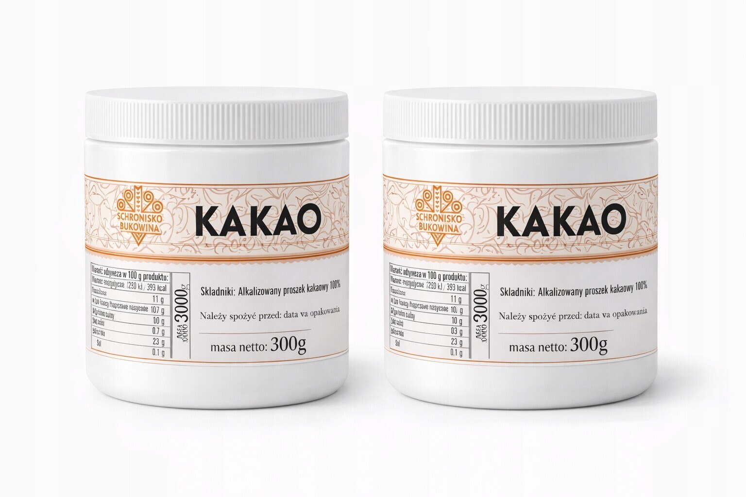 Tmavé cukrářské kakao alkalizované, přírodní, bez cukru, bez E, kvalita