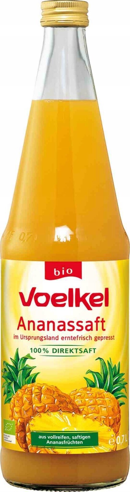 Šťáva z ananasů Bio 700 ml Voelkel