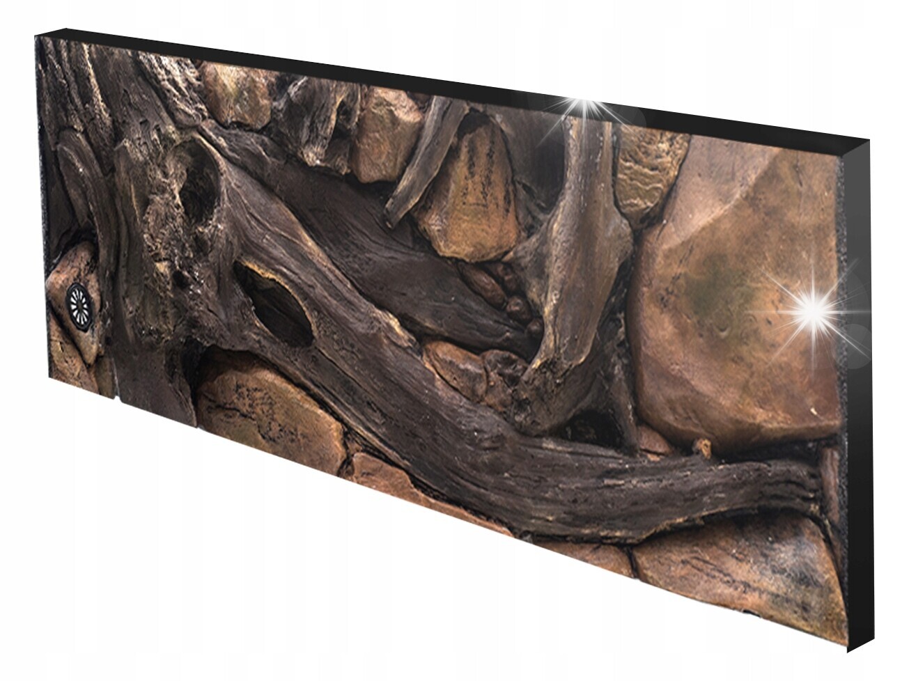 3D Strukturované Pozadí Amazonka 100 x 40 cm Pro Akvárium