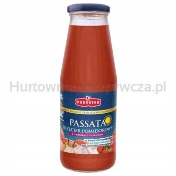 Podravka Passata s cibulkou a česnekem 680 g