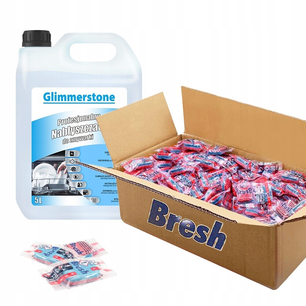 Tablety Do Myčky Bresh 100 Ks Leštidlo 5 L