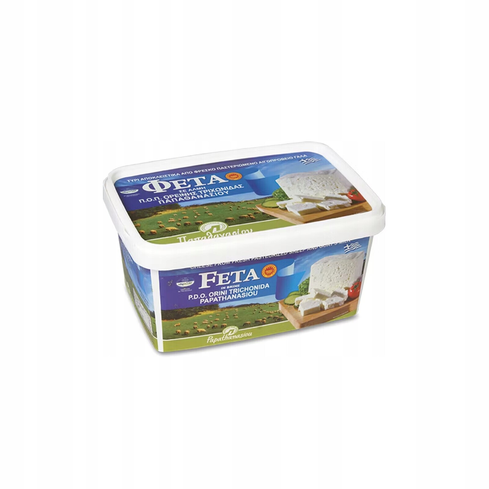 Řecký Sýr Feta S Certifikátem P.d.o Papathanasiou 900 g