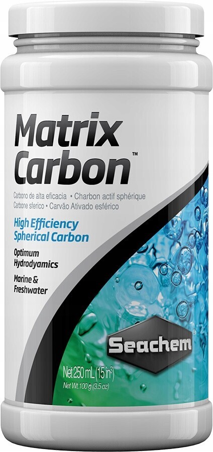 Seachem Matrix Carbon 250 ML Výkonné Aktivní Uhlí V Granulátu
