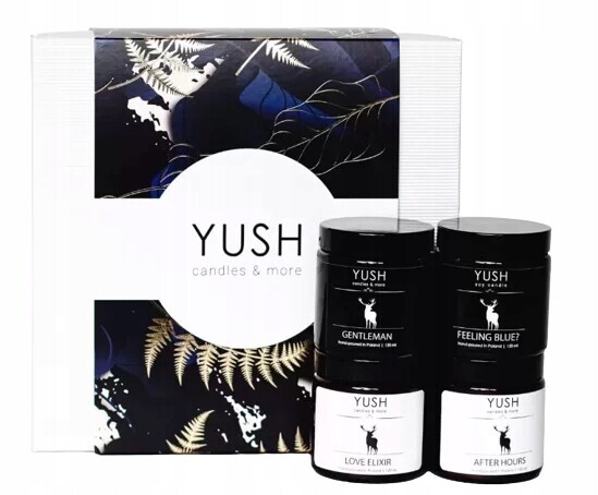 Dárková Sada 4 Sójových Svíček V Top Krabičce