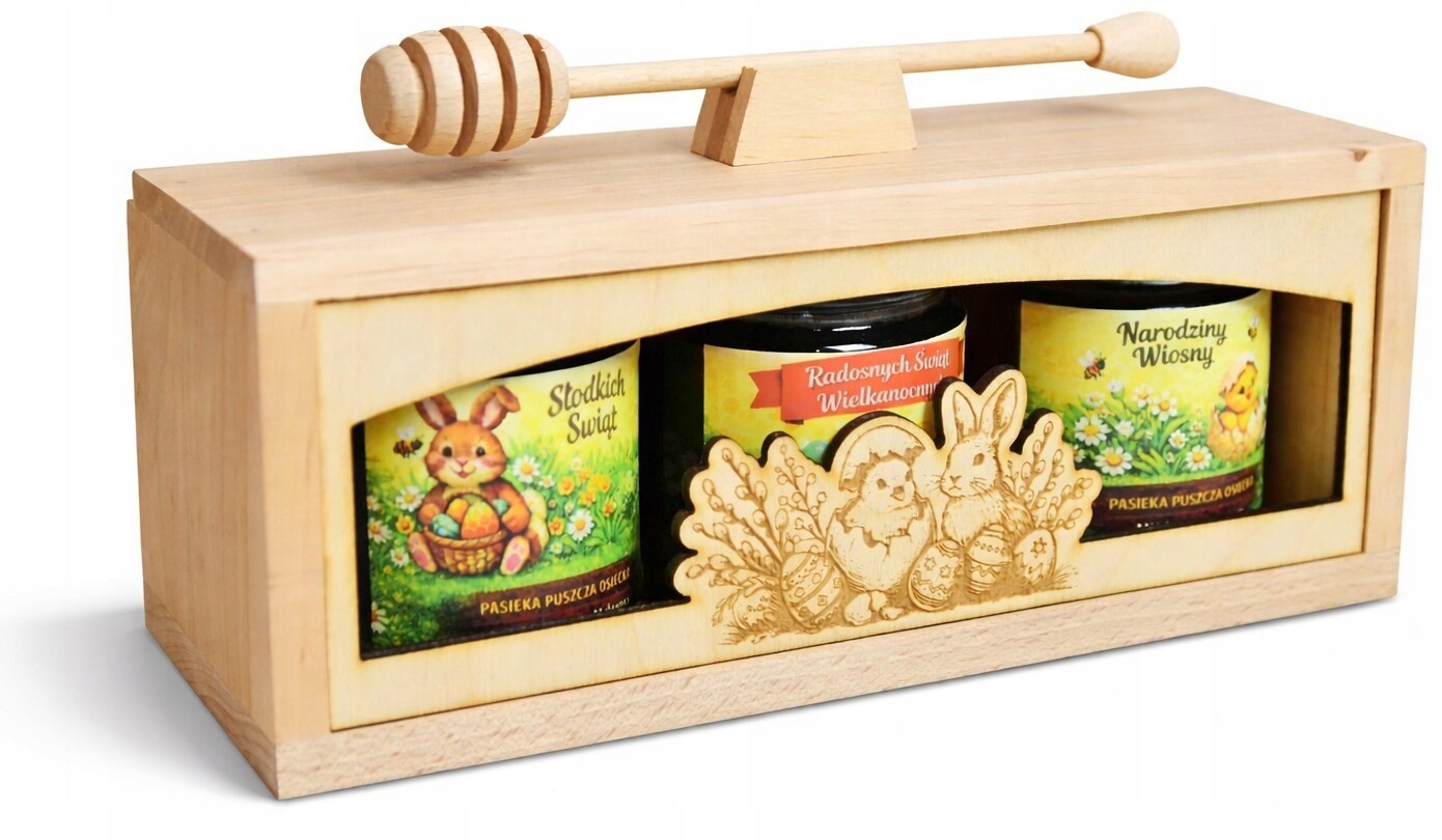 Sada medů Velikonoce medy dárek zajíček dárek