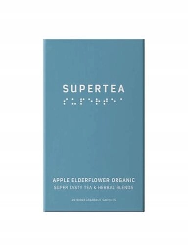 Čaj, elderflower organic, 20 sáčků