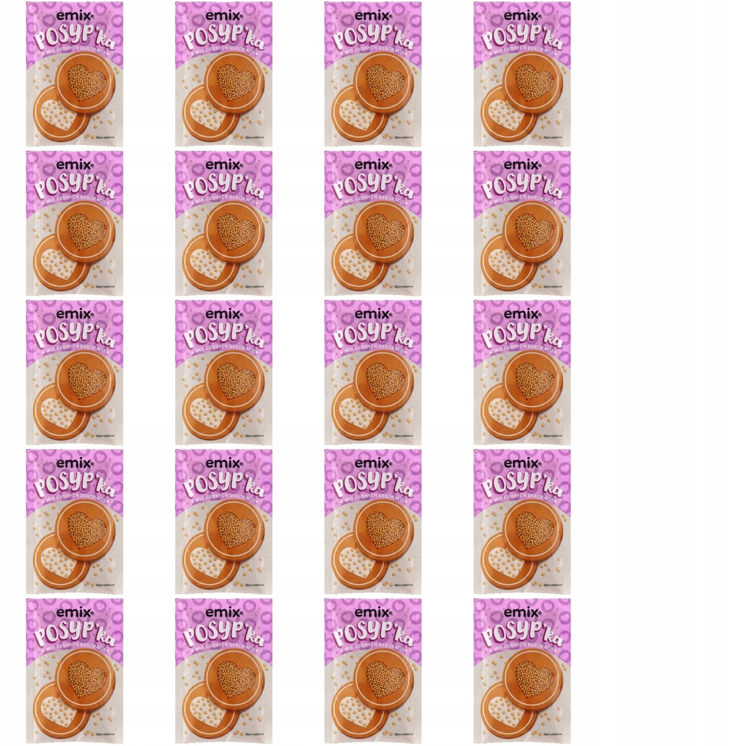 20 x 30 g Emix Posypka Zlatý maček Karton