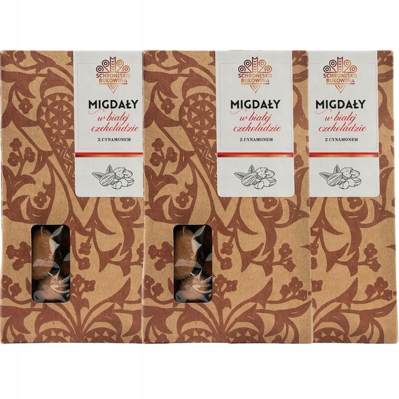 Kešu ořechy v mléčné čokoládě 100 g Schronisko Bukowina Svačinka