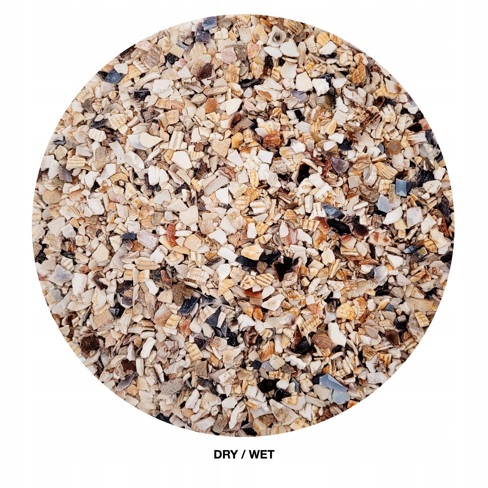 Říční Podlaha S Mušlemi Shellbed Riverbed 0,1-5 MM 5 Kg Pro Akvárium