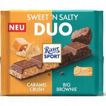 Ritter Sport Čokoláda Duo Sweet&Salty 218 g