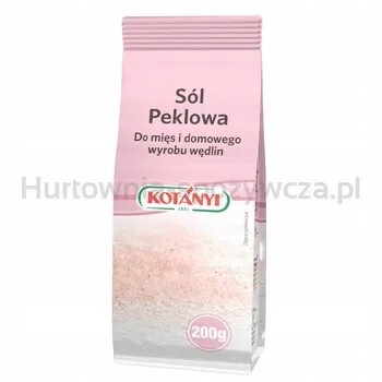 Peklová sůl pro maso a domácí výrobu uzenin 200 g