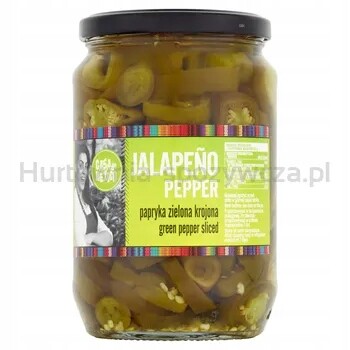 Casa De Mexico Paprika Jalapeno Zelená Krojona 670 g