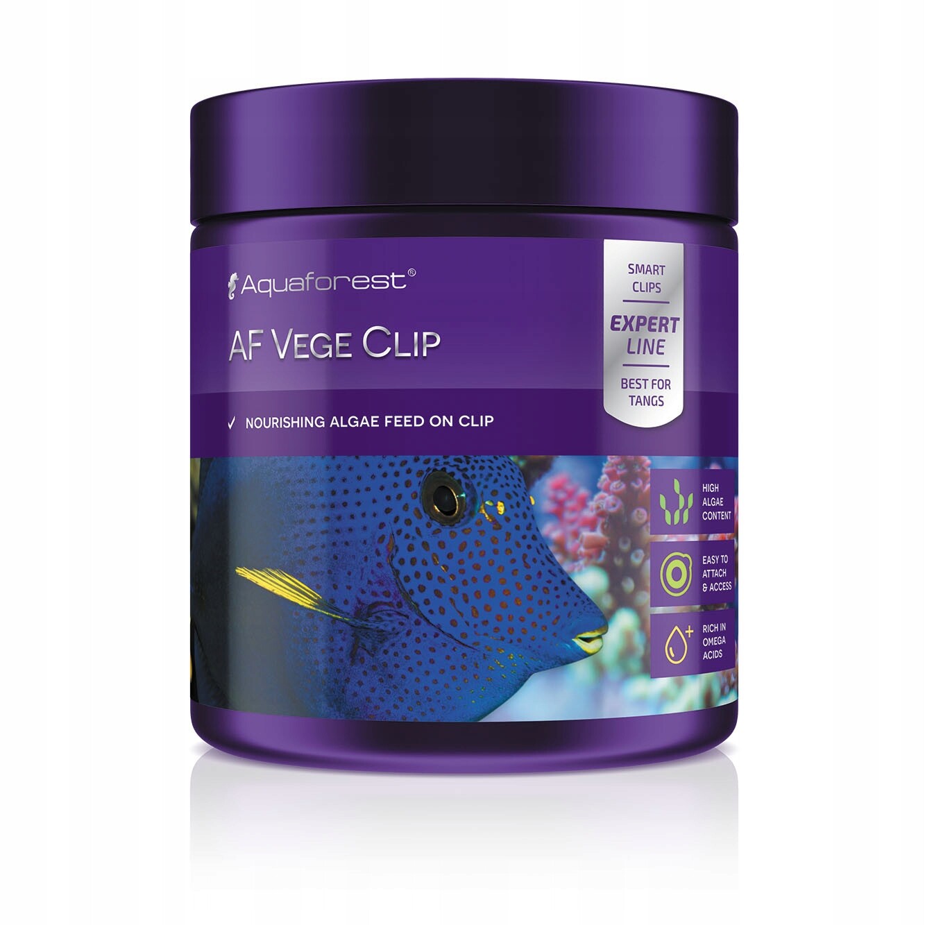 Aquaforest Vege Clip 120G Rostlinné Krmivo Pro Ryby Ve Formě Tablet