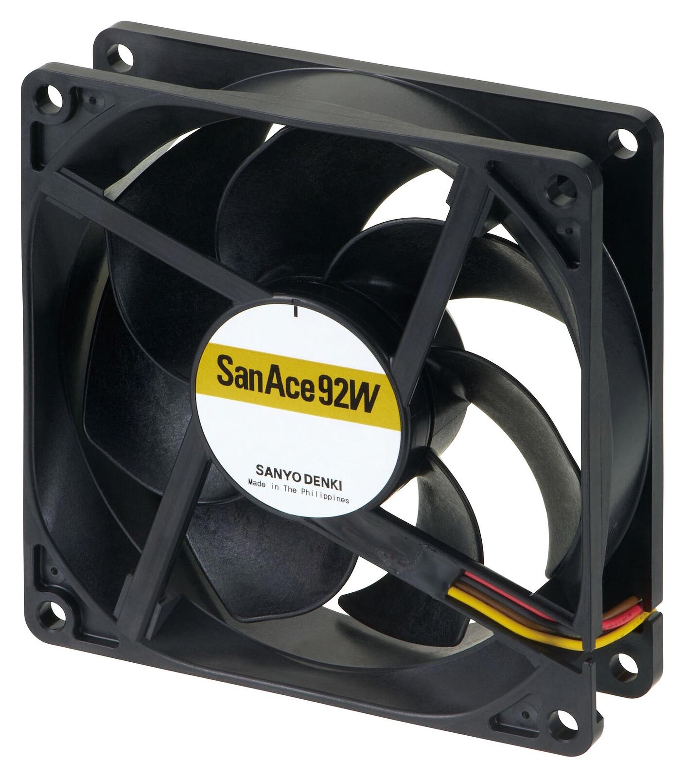 Sanyo Denki 9Wpa0924P4G001 Axial Fan, 86.5Cfm, 47Dba, 6W, 24Vdc