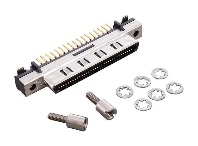 Ni / Emerson 785753-01 Vhdci Connector, 68-Pin, Vertical, Tht