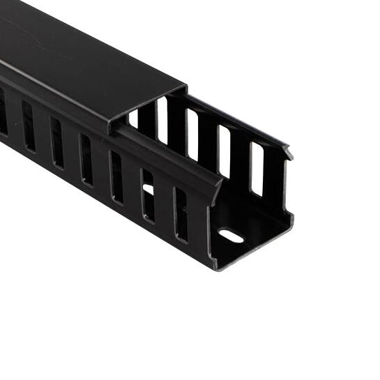 Betaduct 09070000Y Closed Slot Duct, Pvc, Blk, 75X50Mm