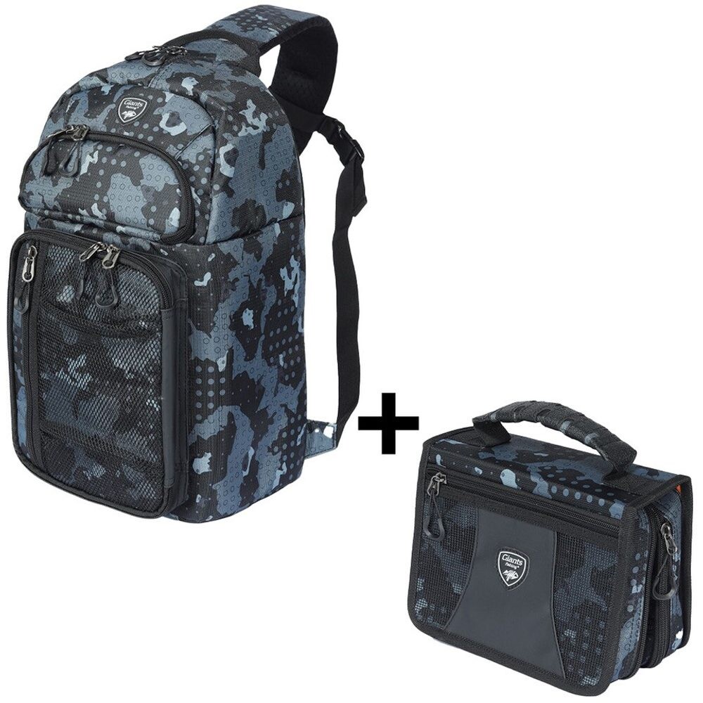 Giants fishing Akční set Vláčecí batoh Spinning Sling Bag + vláčecí taška Compact