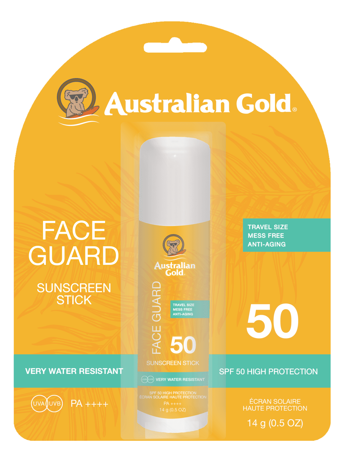 AUSTRALIAN GOLD SPF 50 Face Guard Stick 14 g