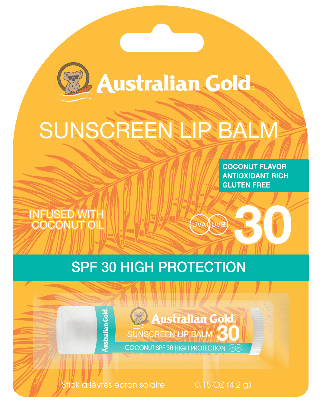 AUSTRALIAN GOLD SPF 30 balzám na rty 4.2 g