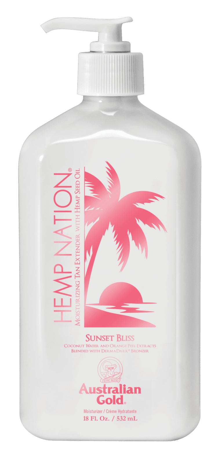 AUSTRALIAN GOLD Hemp Nation tělové mléko, Sunset Bliss 535 ml