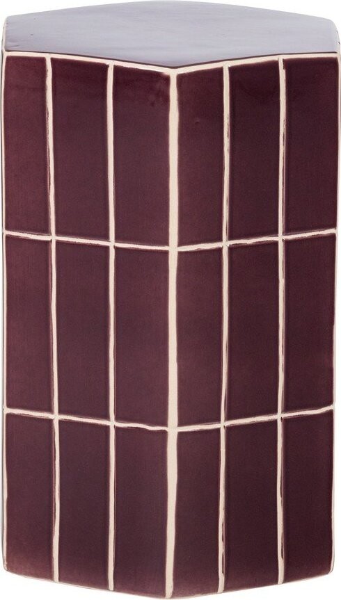 Keramický odkládací stolek 26x30 cm Plu – WOOOD