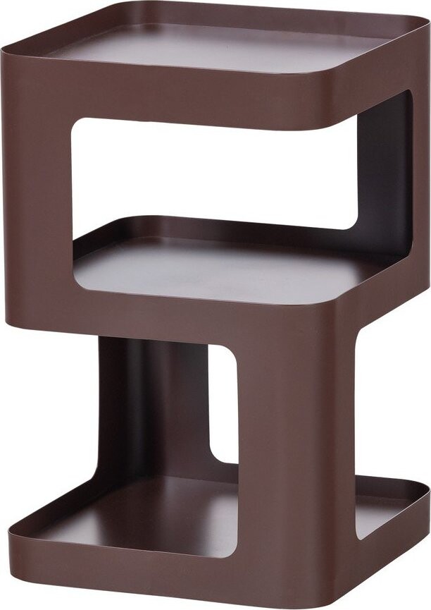 Kovový odkládací stolek 35x35 cm Riv – WOOOD