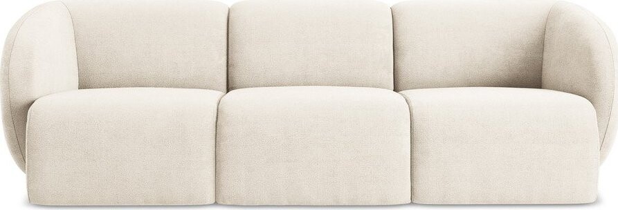 Béžová žinylková pohovka 244 cm Lani – Makamii