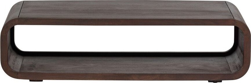 Konferenční stolek z mangového dřeva v tmavě přírodní barvě 60x120 cm Kinu – WOOOD