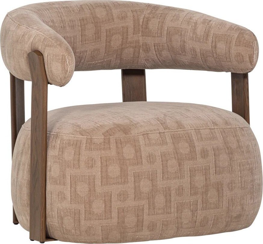 Béžové křeslo Foon – WOOOD