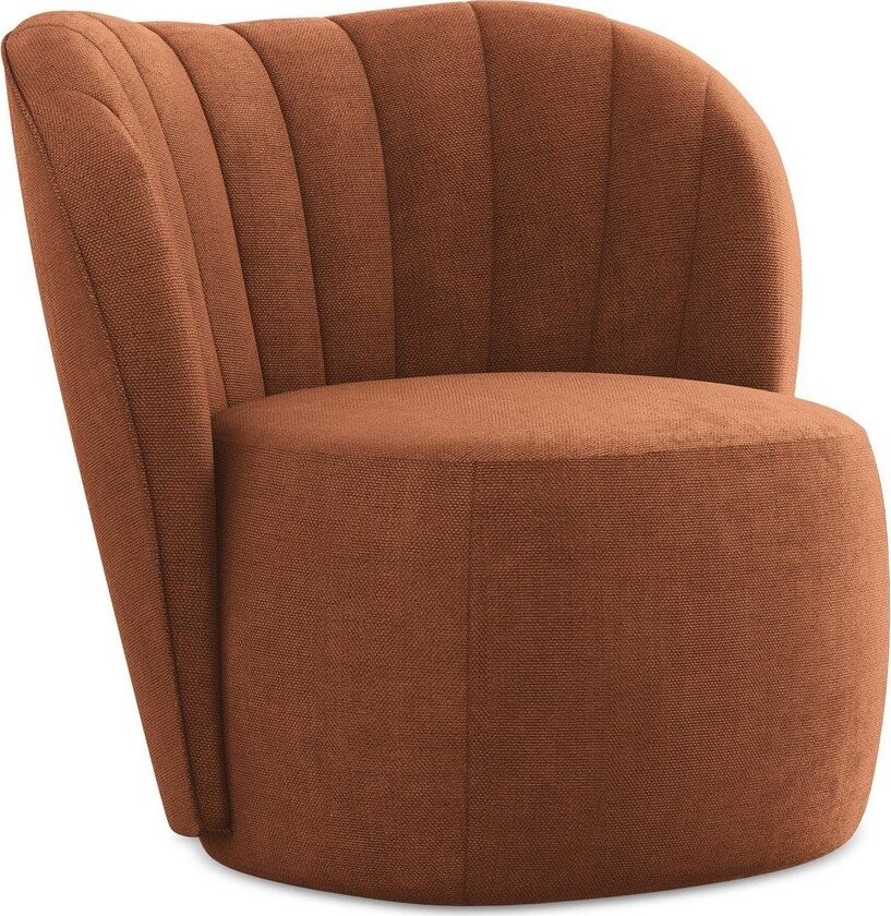 Žinylkové křeslo v terakotové barvě Keloa – Makamii