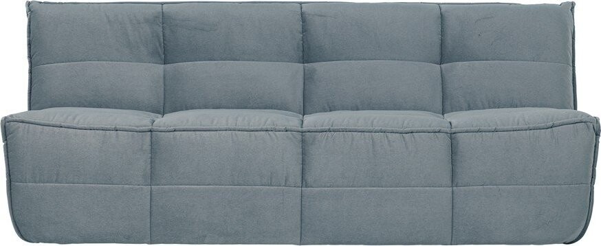 Modrá sametová pohovka 204 cm Cluster – vtwonen