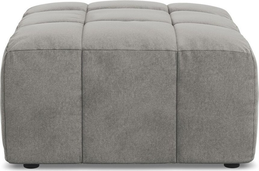 Šedá sametová podnožka Aloha – Makamii