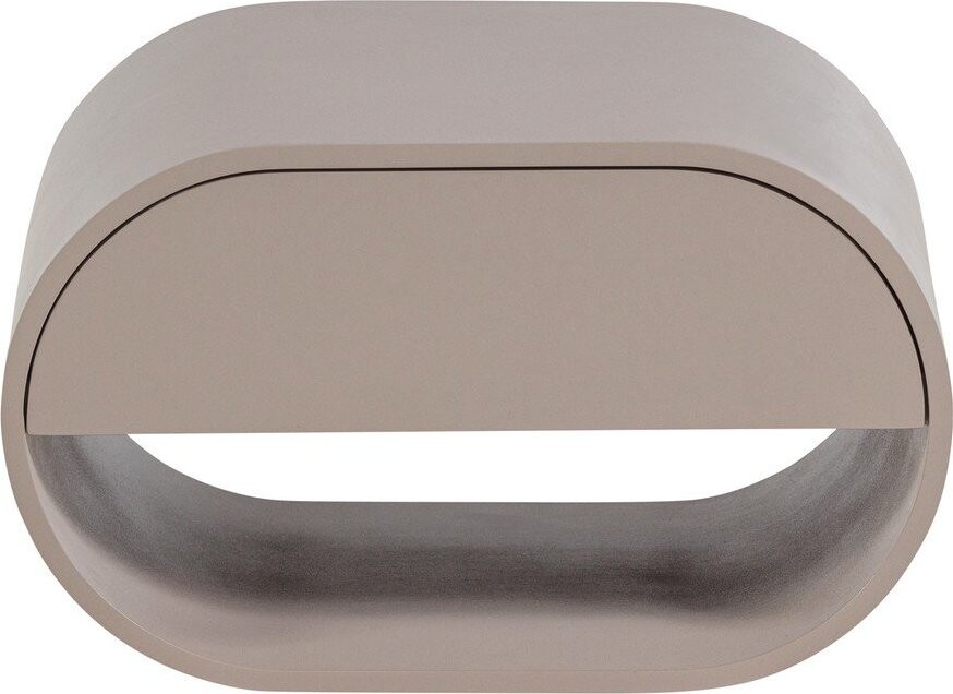 Šedobéžová patrová police 39 cm Momo – WOOOD