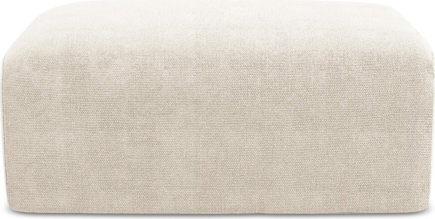 Krémová žinylková podnožka Kona – Makamii