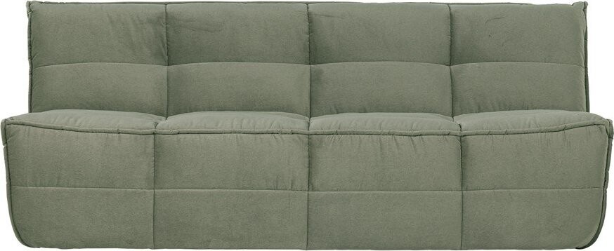 Zelená sametová pohovka 204 cm Cluster – vtwonen