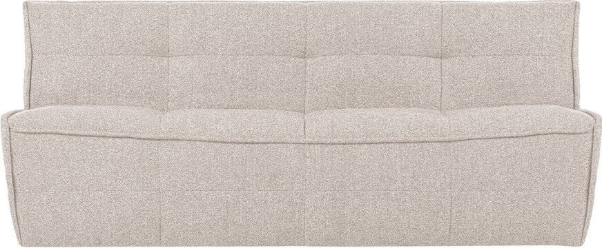 Béžová pohovka z textilie bouclé 204 cm Cluster – vtwonen