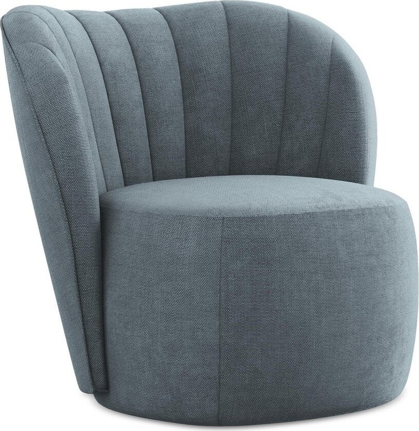 Modré žinylkové křeslo Keloa – Makamii