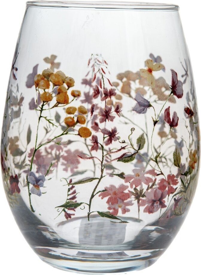 Sklenice 420 ml Flowers – Dakls
