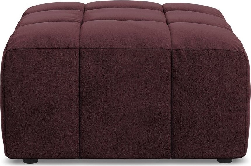 Vínová sametová podnožka Aloha – Makamii