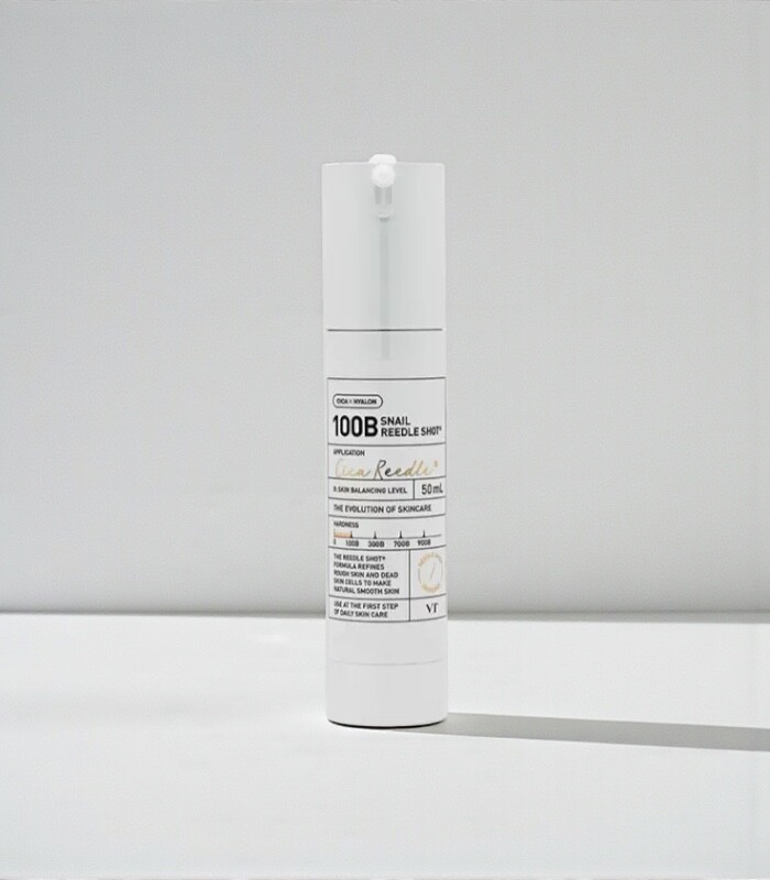 VT Cosmetics - Snail Reedle Shot 100B - Regenerační mikrojehličkový pleťové sérum se šnečím mucinem 50ml