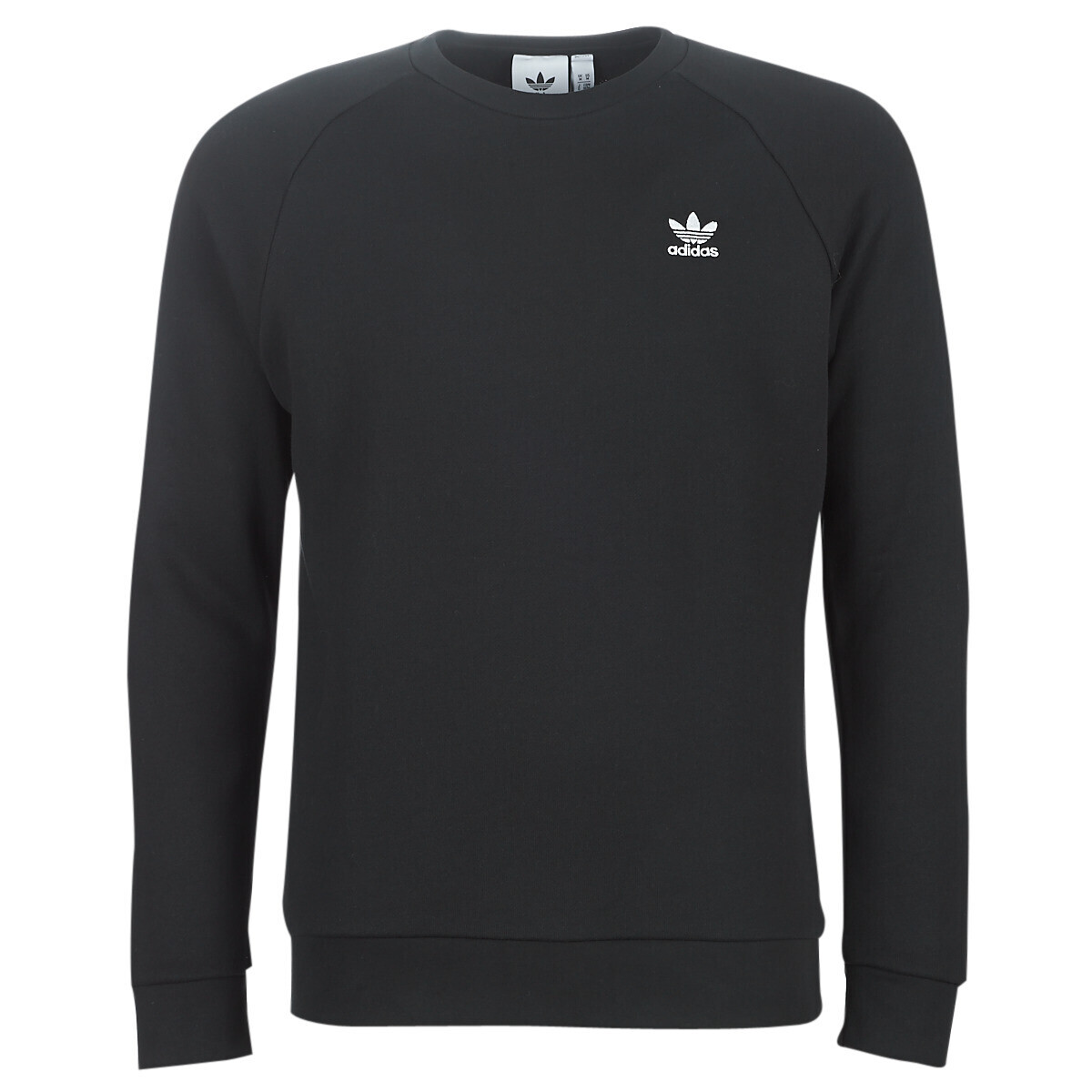 adidas  ESSENTIAL CREW  Černá